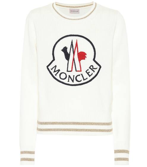 Logo wool and cashmere sweater | Moncler