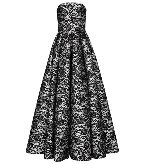 Abito lungo in pizzo floreale | RASARIO