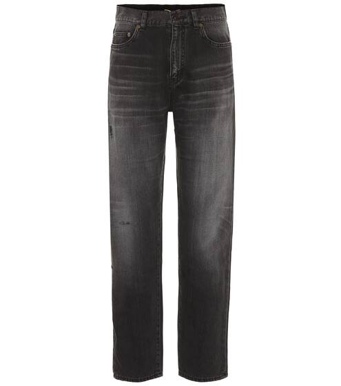 High-rise straight-leg jeans | Saint Laurent