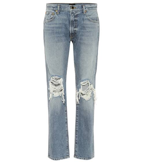 The Kyle low-rise distressed jeans | Khaite