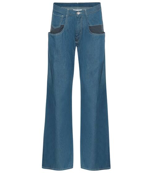 Mid-rise wide-leg jeans | Maison Margiela