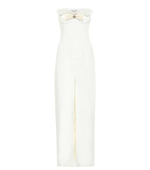 Abito bustier in crêpe stretch | Alessandra Rich