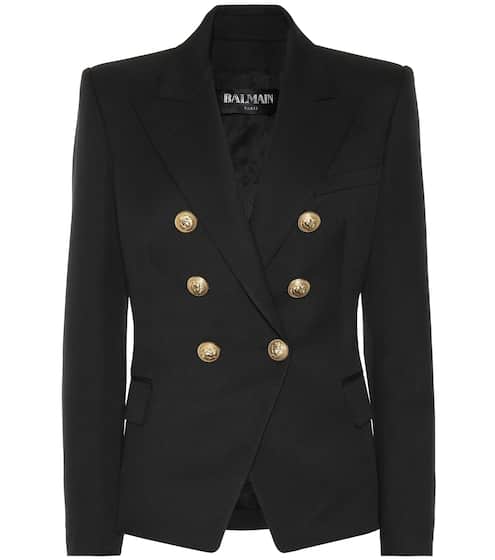 Embellished wool blazer | Balmain