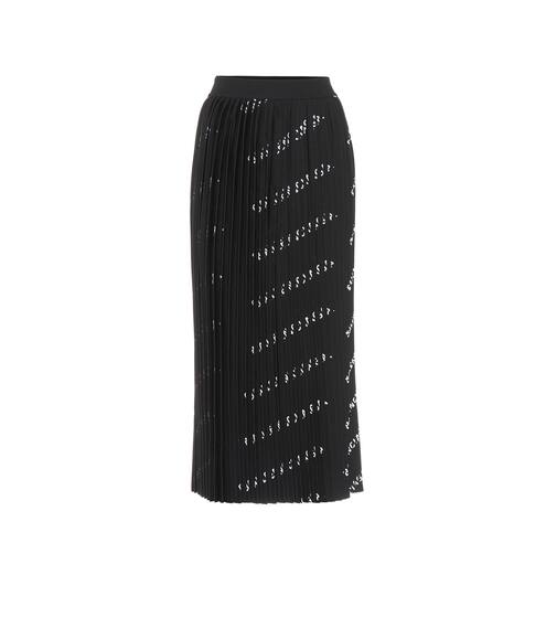 Pleated knit midi skirt | Balenciaga