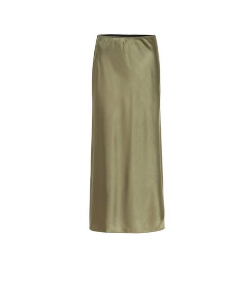 Sense of Shine satin midi skirt | Dorothee Schumacher
