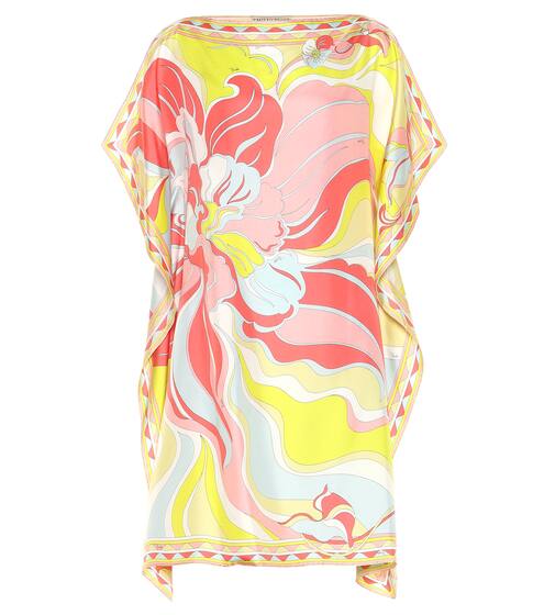 Printed silk kaftan | Emilio Pucci Beach