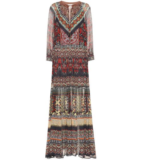 Embellished silk maxi dress | Camilla