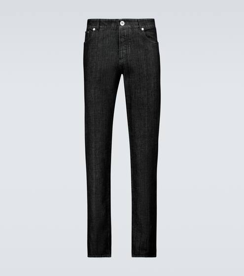 Traditional fit jeans | Brunello Cucinelli