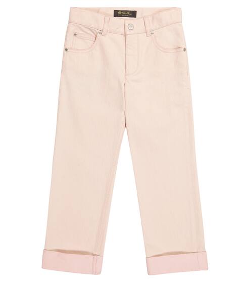 Georges stretch-cotton jeans | Loro Piana Kids