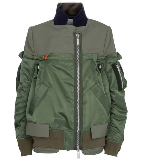 Nylon bomber jacket | Sacai