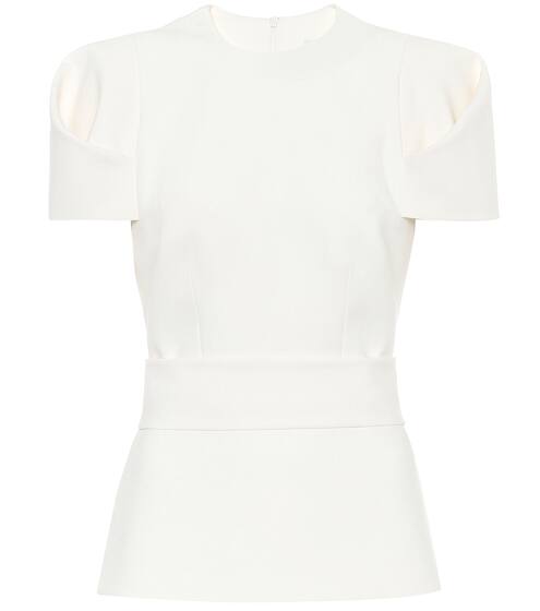 Stretch-crêpe top | Safiyaa