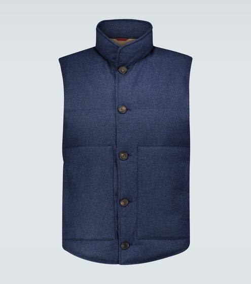 Wool-blend gilet | Brunello Cucinelli