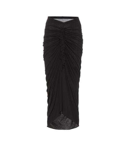 Lilies jersey skirt | Rick Owens