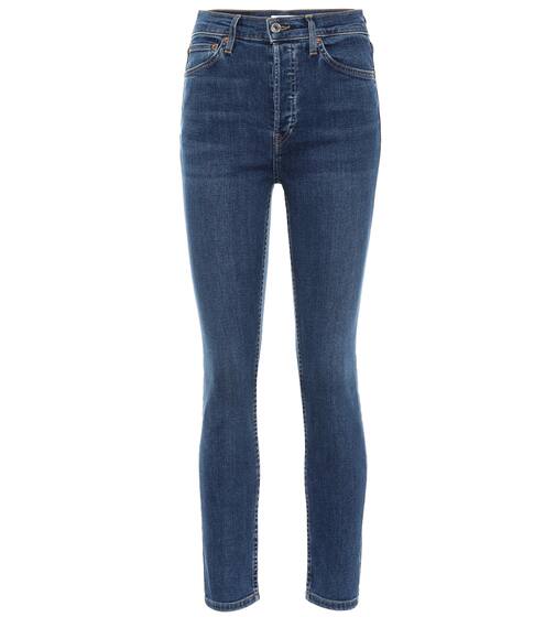 Ultra Stretch cropped skinny jeans | Re/Done