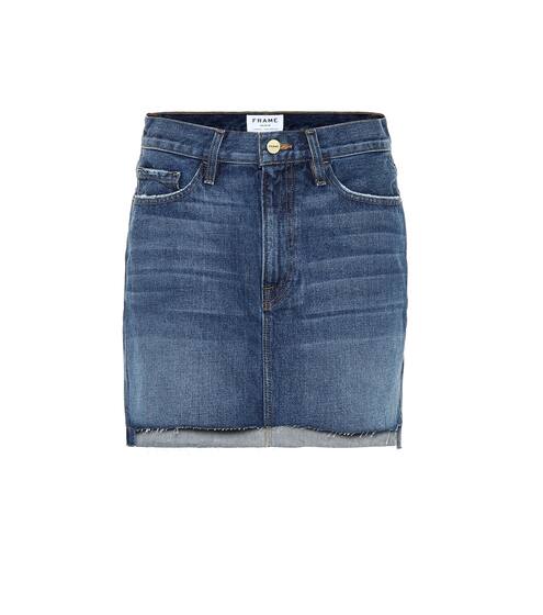 Le Mini denim miniskirt | Frame