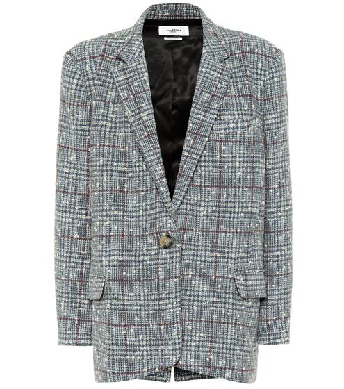 Korix checked wool-blend blazer | Isabel Marant, Étoile