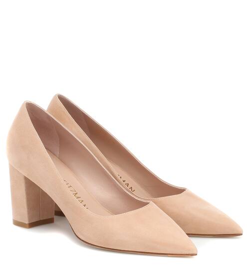 Laney 70 suede pumps | Stuart Weitzman