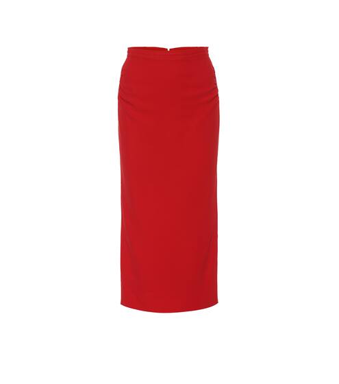 Crêpe pencil skirt | N°21
