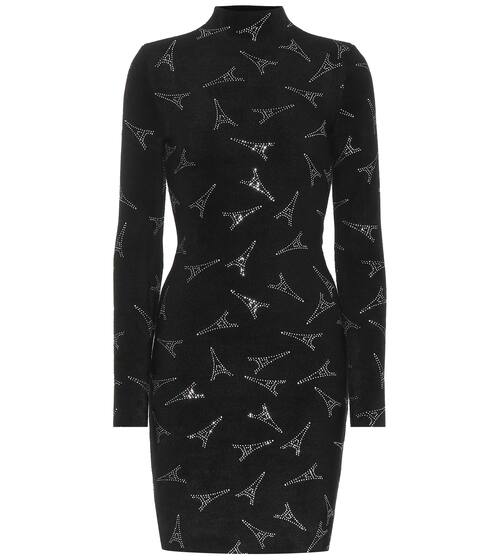 فستان قصير من الجرسيه | Balenciaga