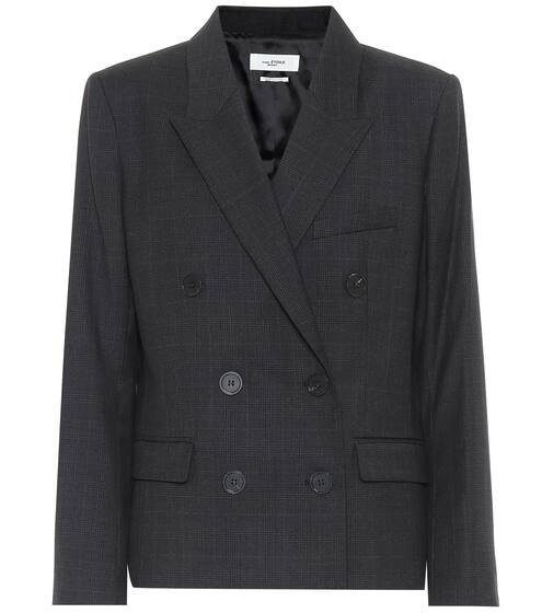 Visby checked wool blazer | Isabel Marant, Étoile