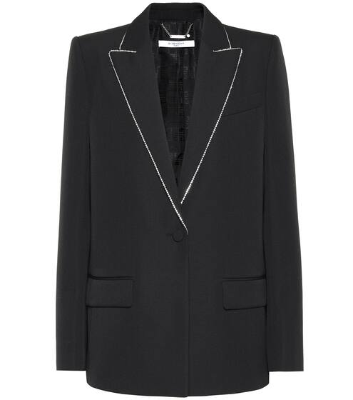Embellished wool blazer | Givenchy