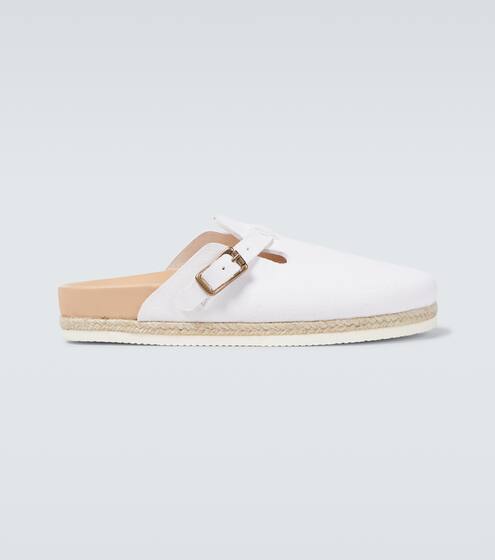 Bostonian suede mules | Yuketen