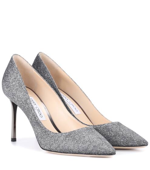 Pumps Romy 85 in lamé | Jimmy Choo