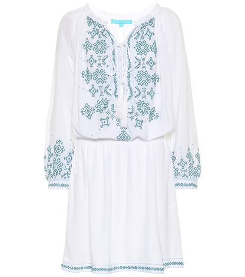 Nadja embroidered minidress | Melissa Odabash