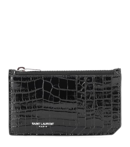 Classic Paris leather card holder | Saint Laurent