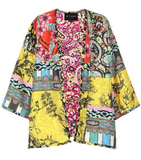 Printed silk jacket | Etro