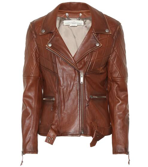 Yasu leather biker jacket | Golden Goose