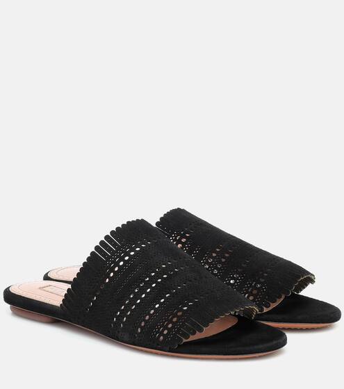 Suede sandals | Alaïa