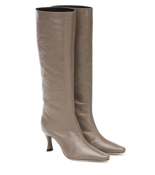 Stevie leather knee-high boots | By Far