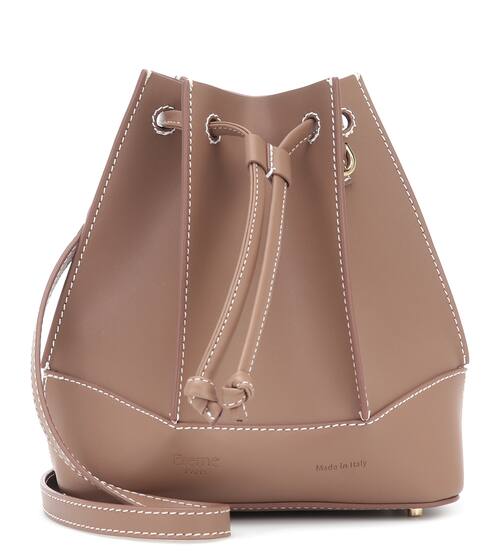Bucket-Bag Canelé aus Leder | Elleme