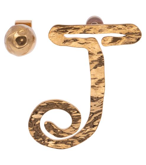 La Boucle J mismatched earrings | Jacquemus