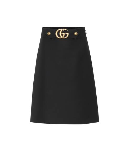 Wool and silk skirt | Gucci