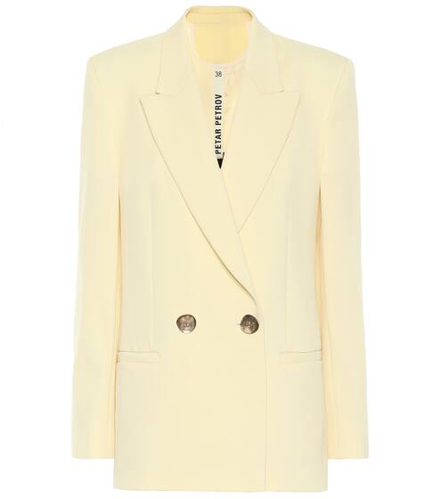 Jeffrey wool-twill blazer | Petar Petrov