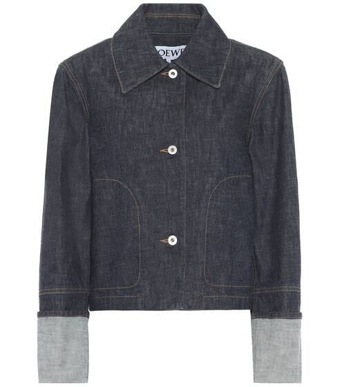 Cropped denim jacket | Loewe