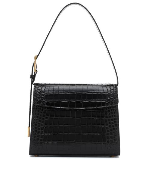 Ghost Medium leather shoulder bag | Balenciaga