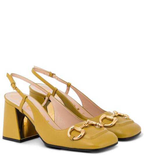 Horsebit leather pumps | Gucci