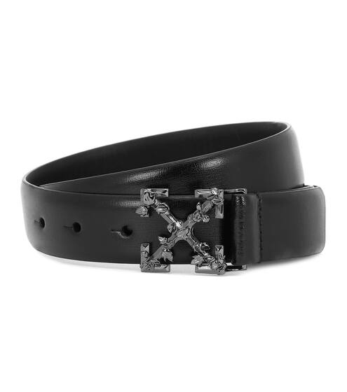Logo leather belt | Off-White