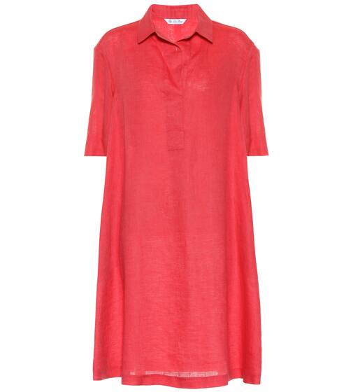 Lucy linen shirt dress | Loro Piana