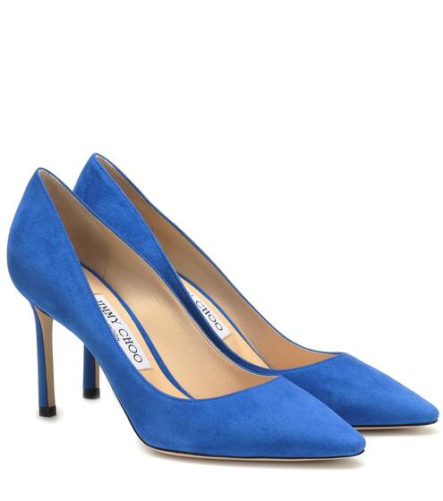 Romy 85 suede pumps | Jimmy Choo