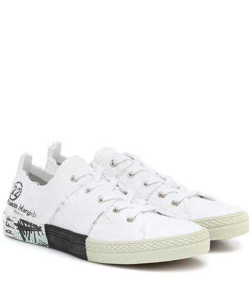Classic logo canvas sneakers | Maison Margiela