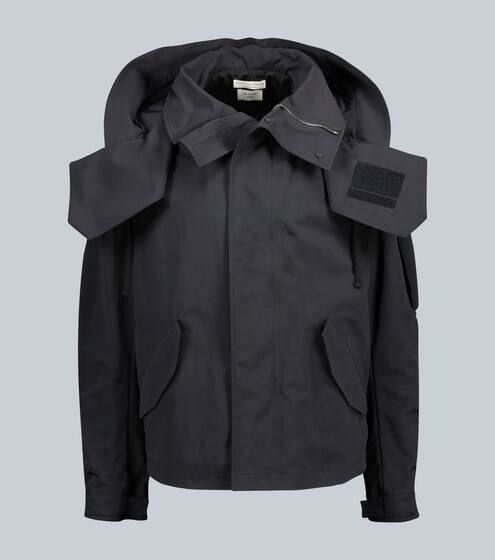 Jacket with oversized hood | Bottega Veneta