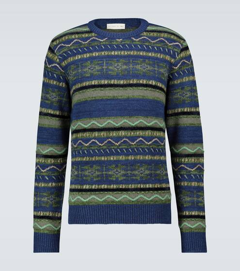 Jacquard patchwork sweater | Etro