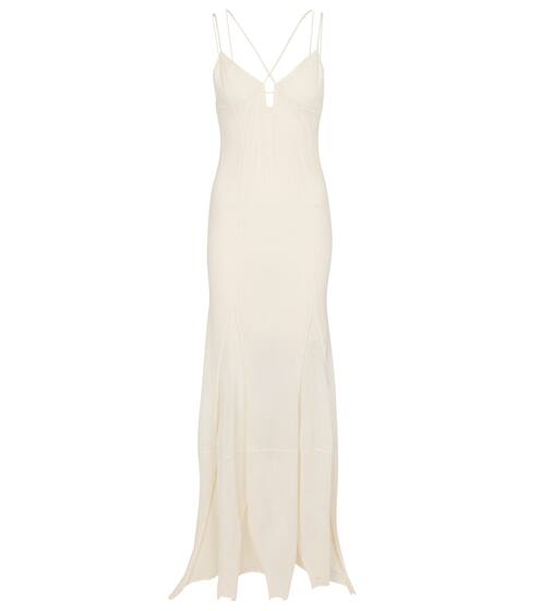 La Robe Basgia cotton-blend maxi dress | Jacquemus