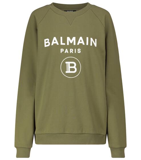 Exclusive to Mytheresa – Logo cotton sweatshirt | Balmain