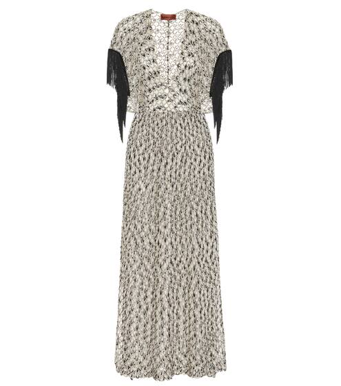 Metallic crochet kaftan | Missoni Mare