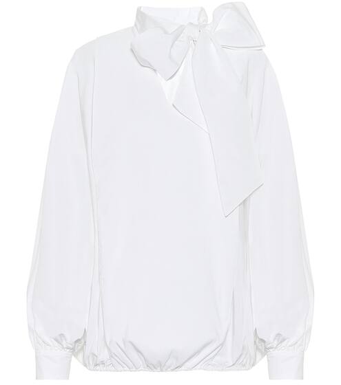 Cotton-blend blouse | Valentino
